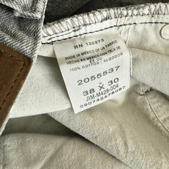 LEE vintage jeans relaxed fit REWORKED upcycled modified re worked 38 x 30 mens - Picture 15 of 16